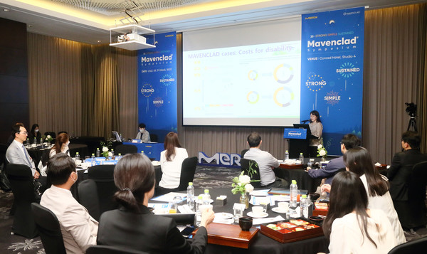 한국머크 바이오파마가 지난달 31일 서울 콘래드 호텔에서 다발성경화증 치료제 마벤클라드의 ‘3S심포지엄’을 개최했다
